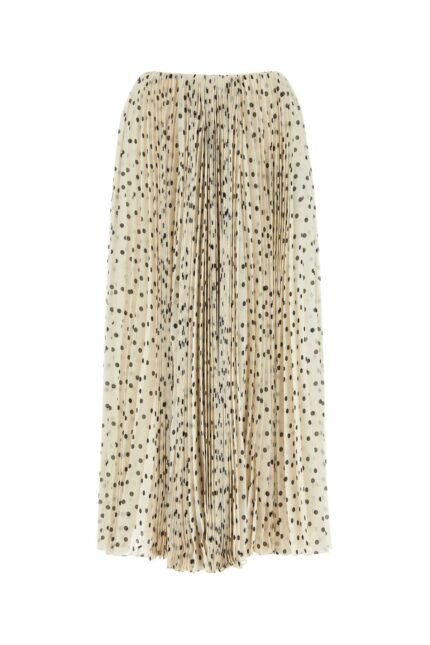 Printed georgette skirt