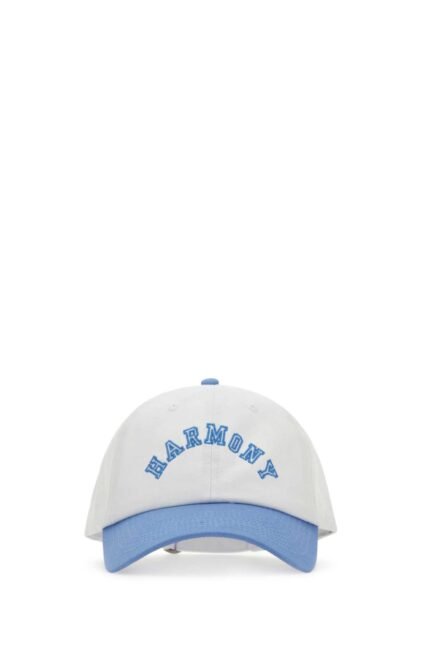 White cotton baseball cap