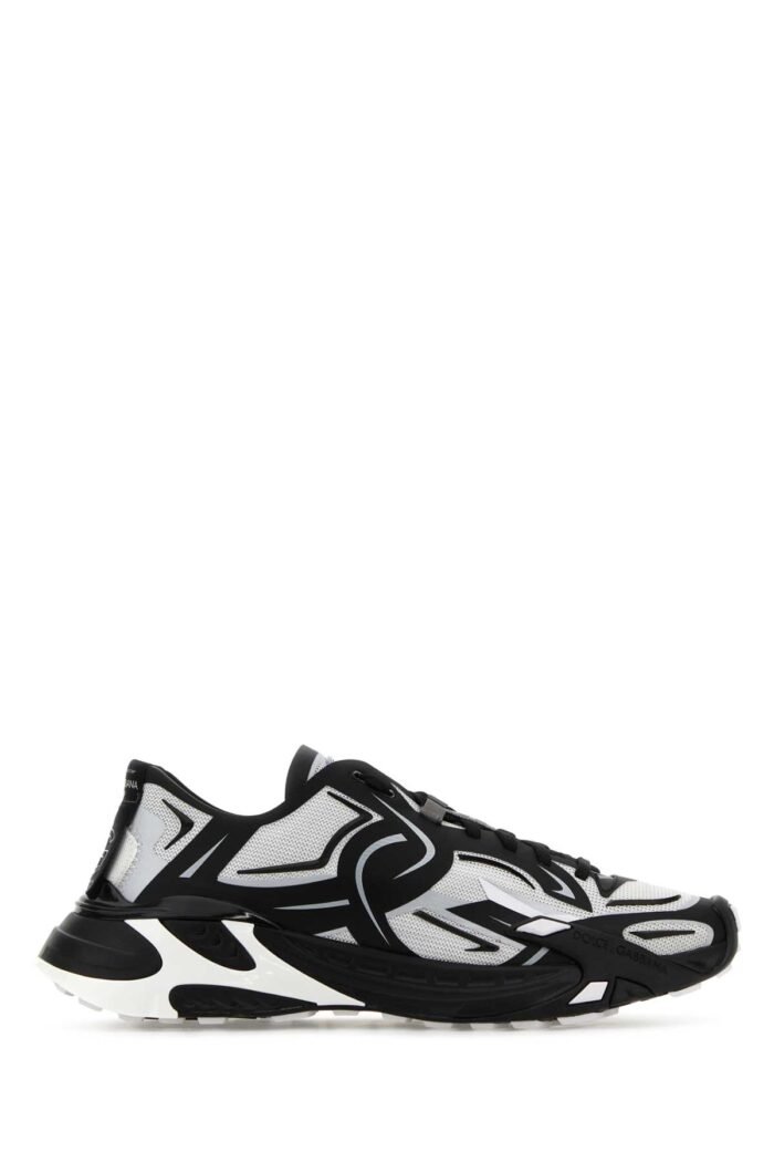 Two-tones fabric Dragon sneakers - Image 1