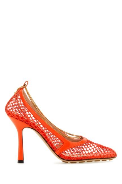 Orange mesh Stretch pumps