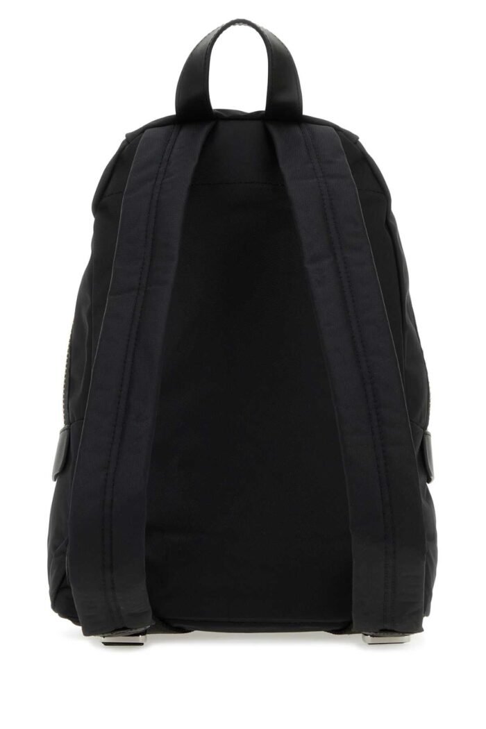 Black nylon The Biker Medium backpack - Image 3