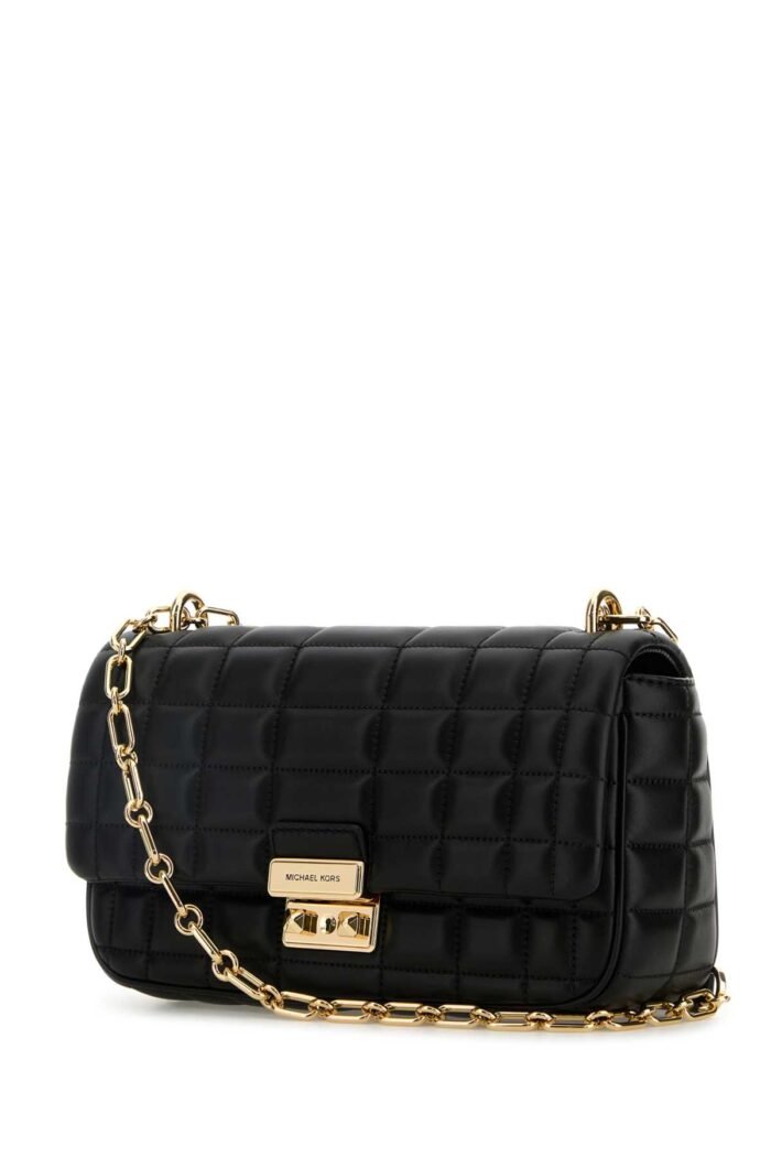 Black leather small Tribeca shoulder bag - Image 2