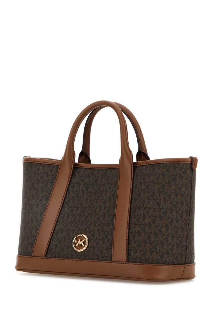 Printed canvas small Luisa shopping bag - Image 2