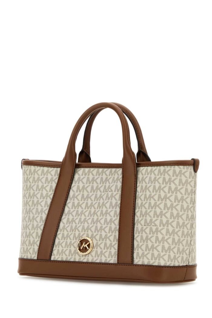 Printed canvas small Luisa shopping bag - Image 2