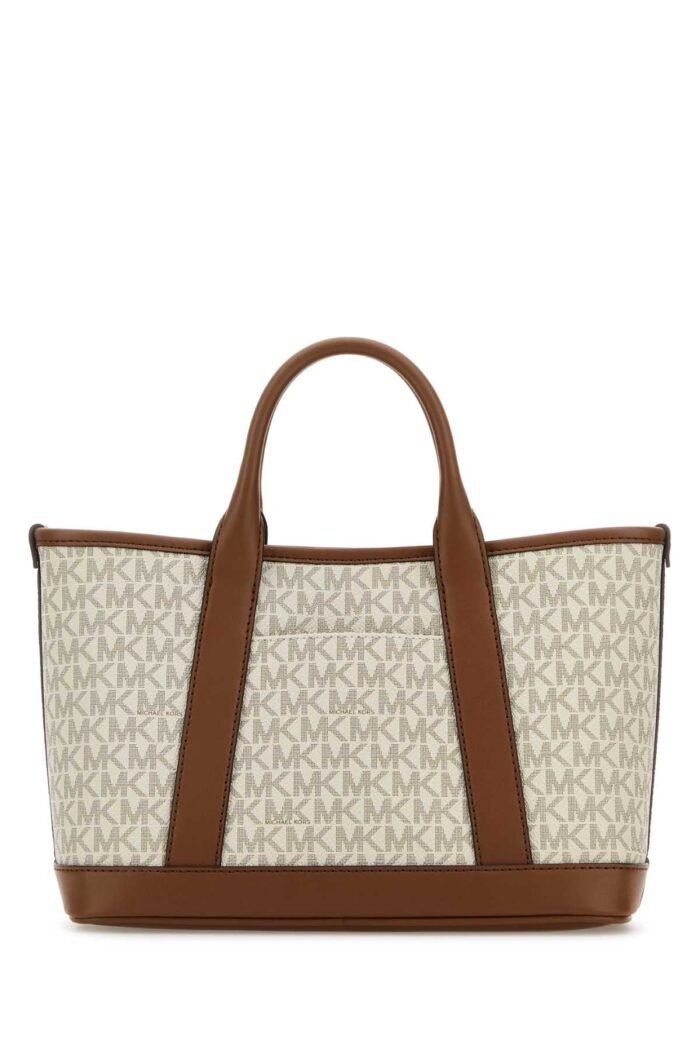 Printed canvas small Luisa shopping bag - Image 3