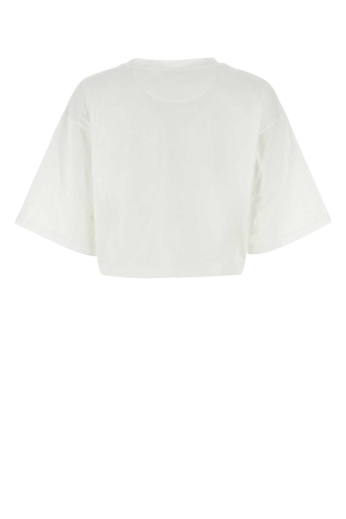 White cotton Valentino Garavani Escape t-shirt - Image 2