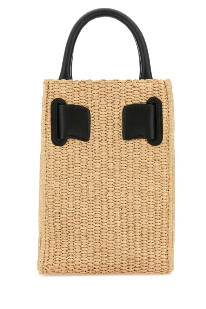 Raffia Bobby Tourist Epsom handbag - Image 3