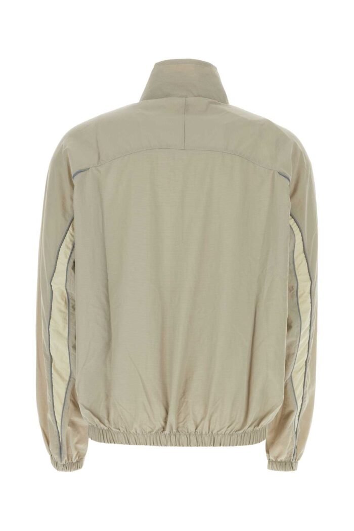 Dove grey nylon windbreaker - Image 2