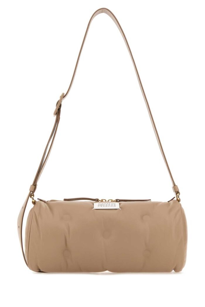 Powder pink nappa leather Glam Slam crossbody bag - Image 1