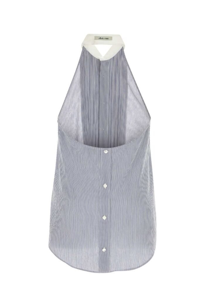 Embroidered viscose blend shirt - Image 2