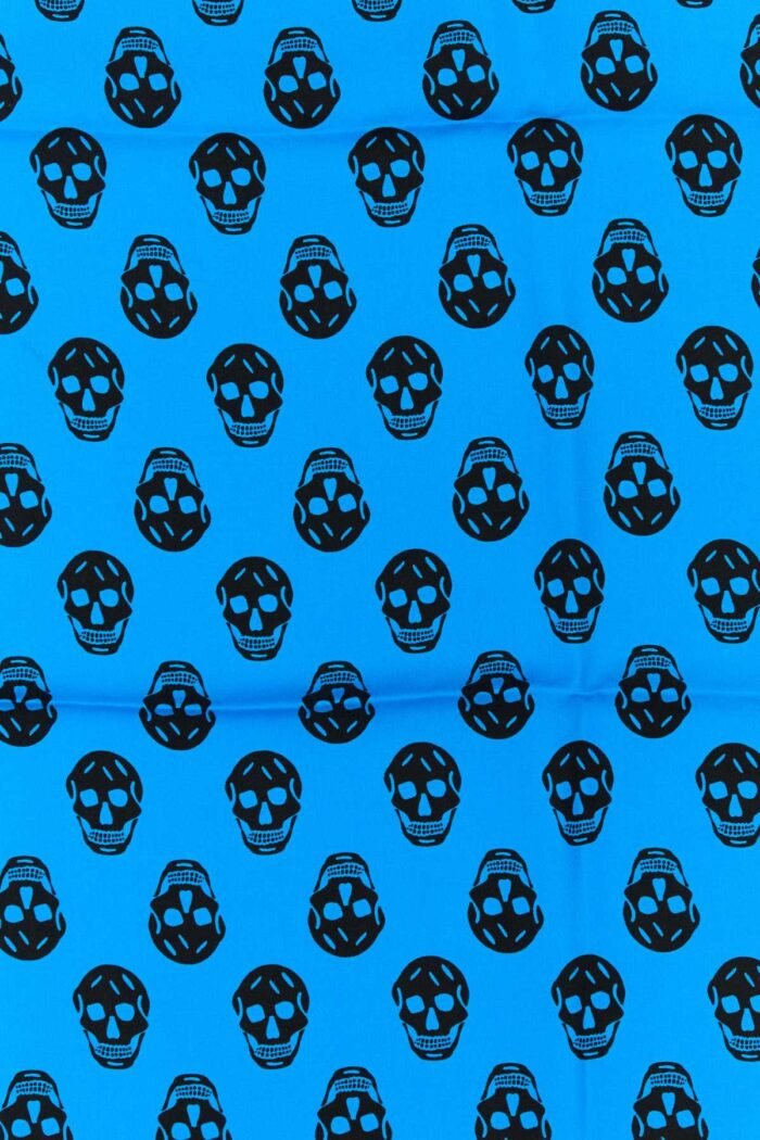 Printed satin foulard - Image 3