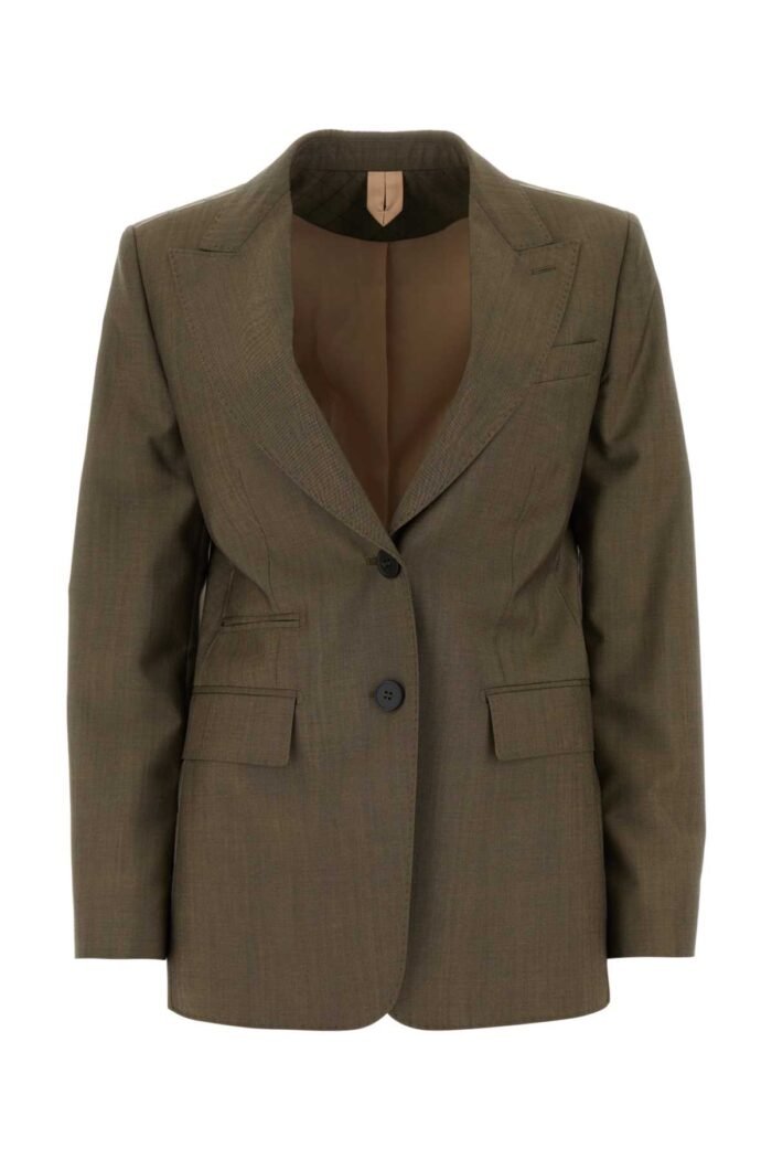 Mud wool blend Apice blazer - Image 1