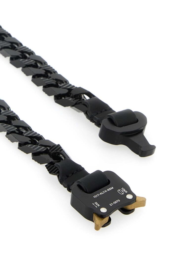 Black metal necklace - Image 2
