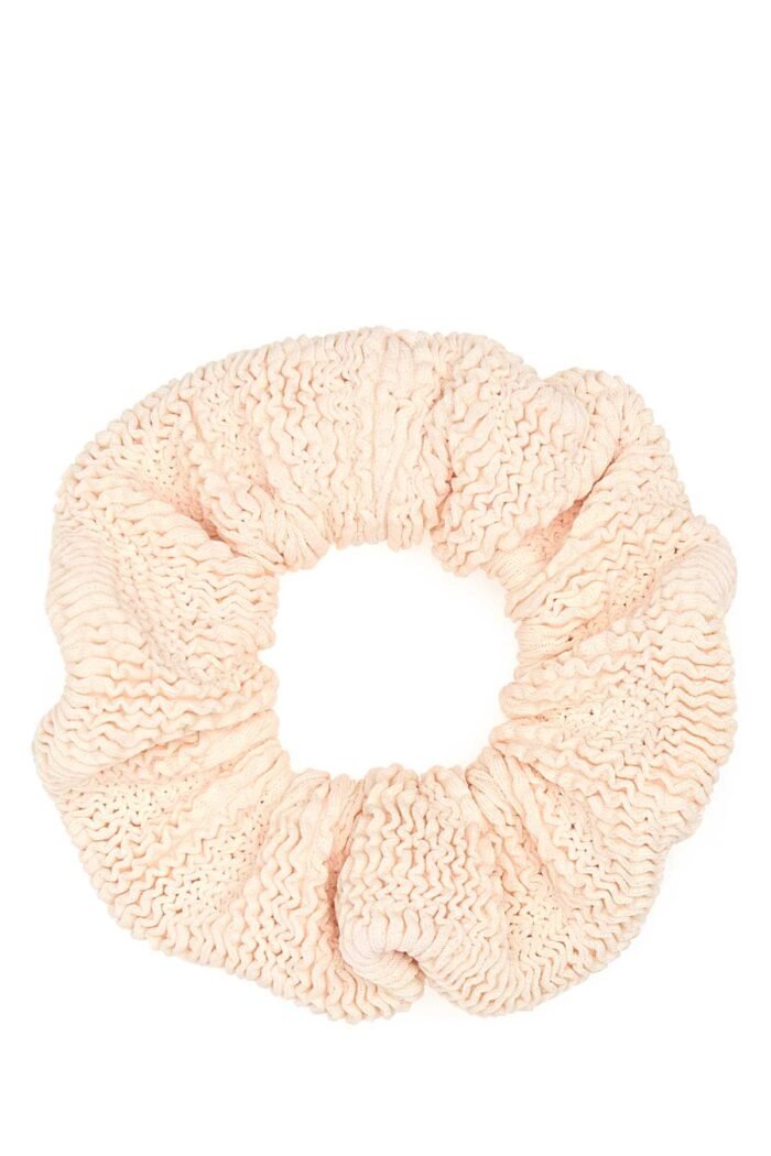 Light pink fabric scrunchie - Image 1