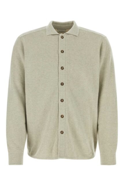 Light grey cashmere cardigan