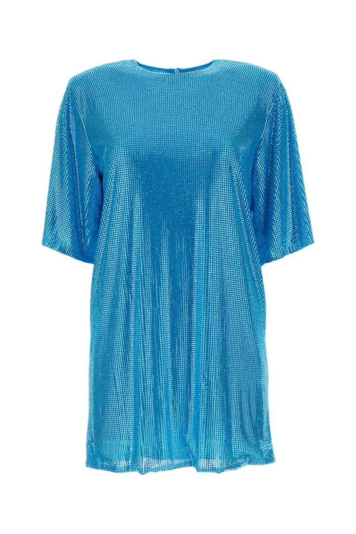 Embellished mesh t-shirt dress - Image 1