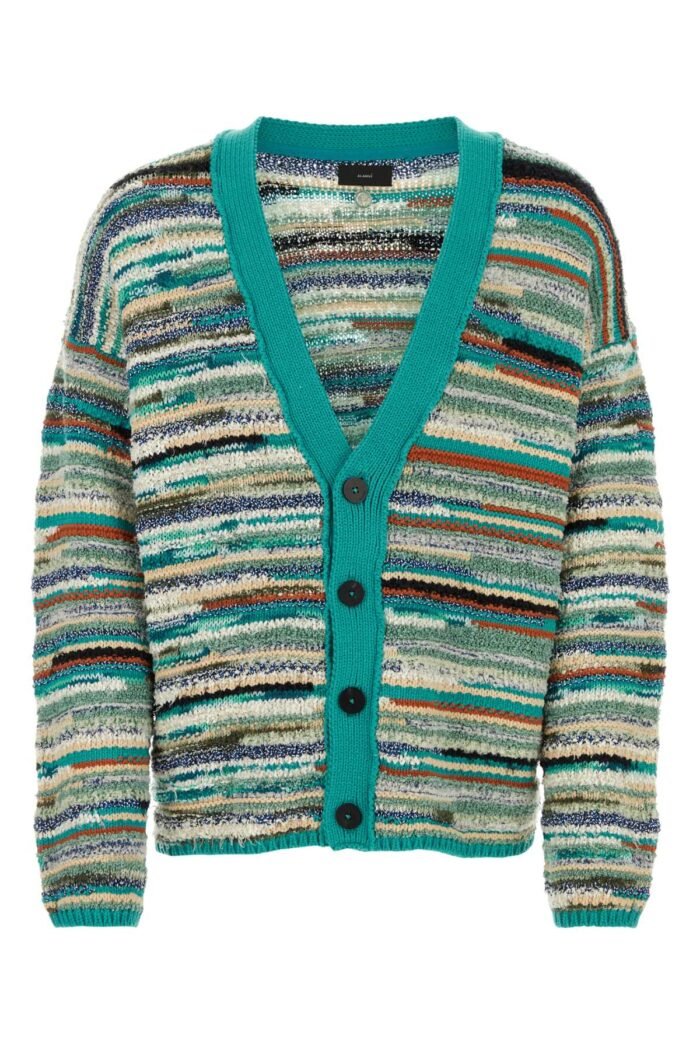 Embroidered cotton blend Madurai cardigan - Image 1