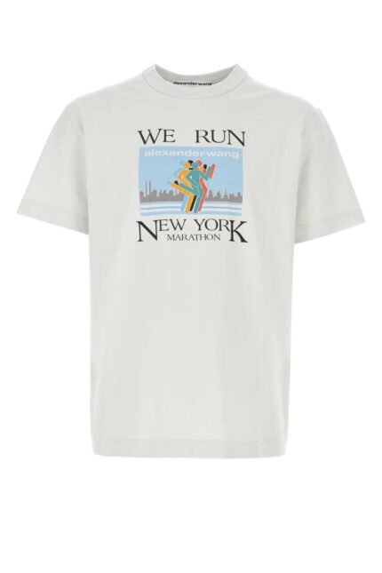 White cotton t-shirt