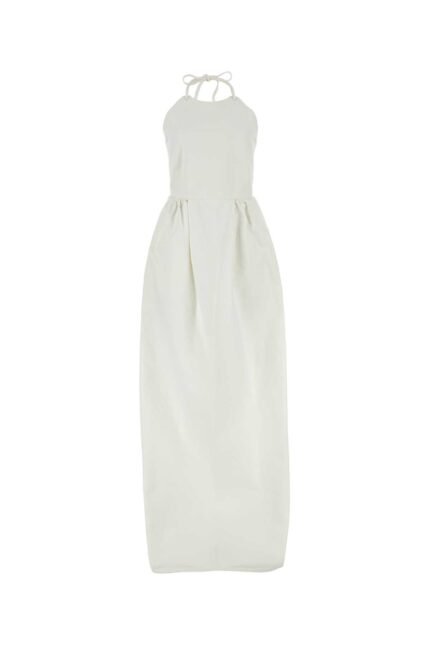 White denim Europa dress