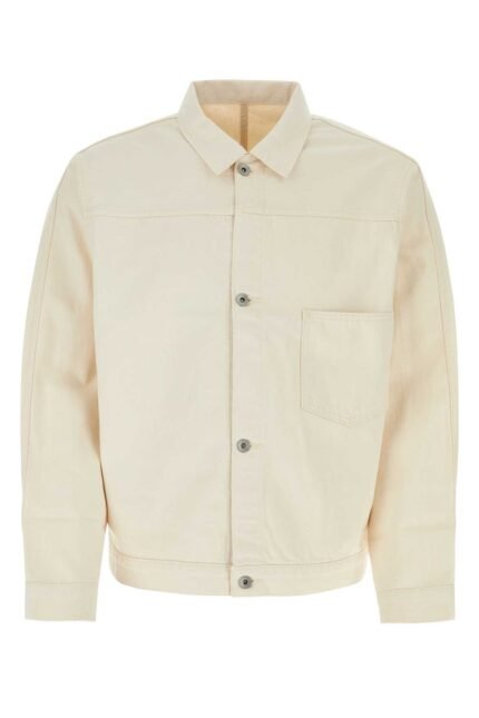 Sand denim jacket