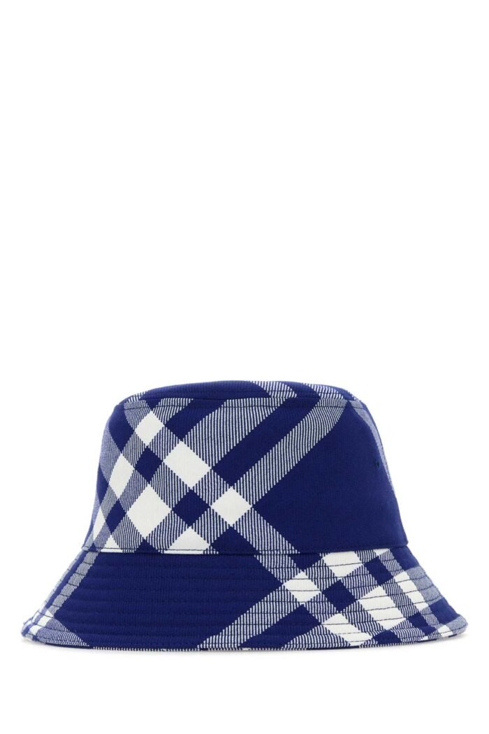 Embroidered polyester blend bucket hat - Image 1