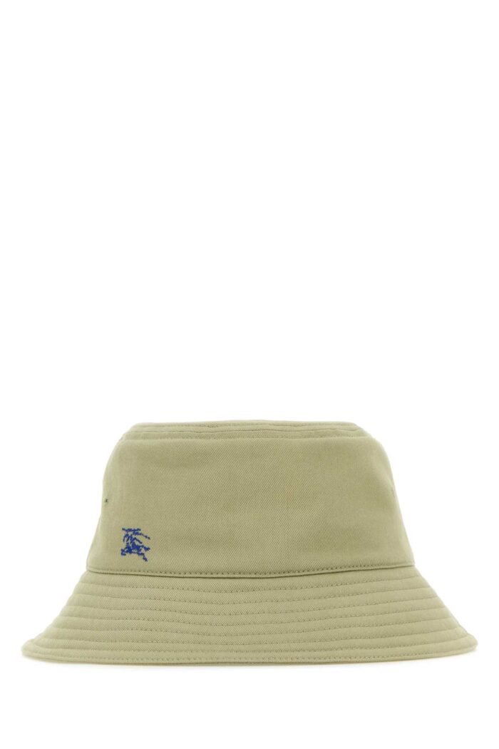Khaki cotton bucket hat - Image 1