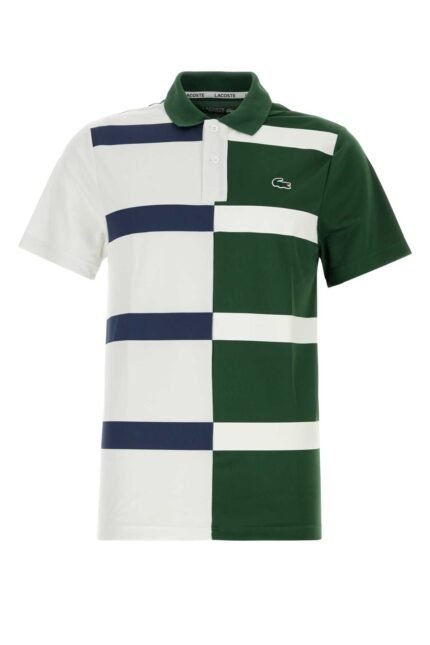 Multicolor piquet polo shirt