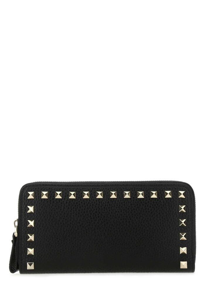 Black leather wallet - Image 1