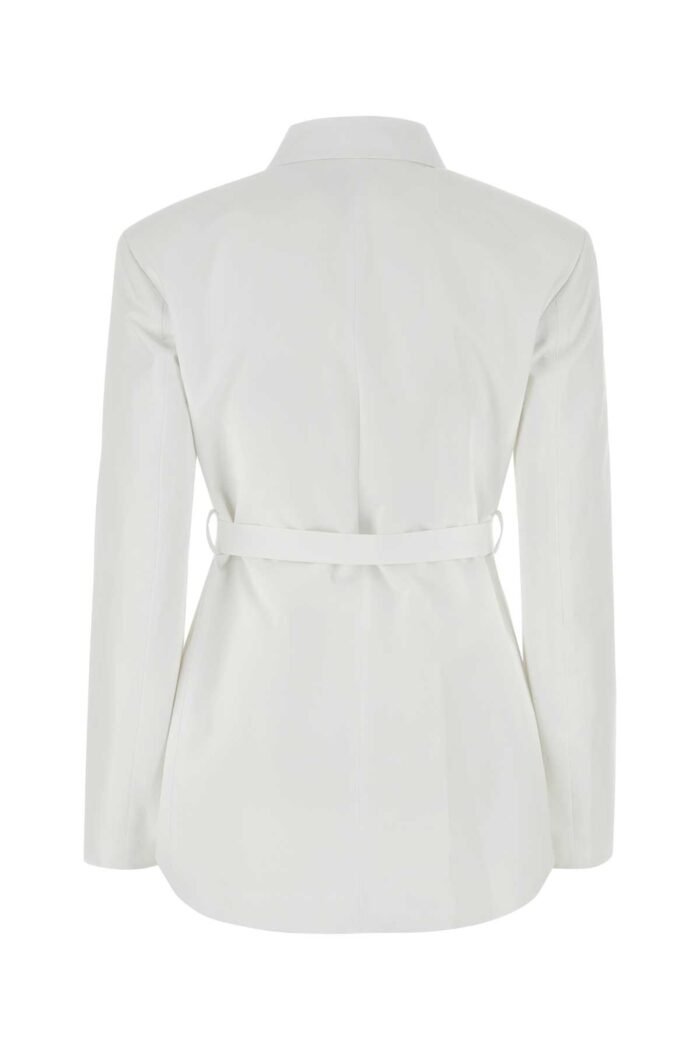 White poplin overcoat - Image 2
