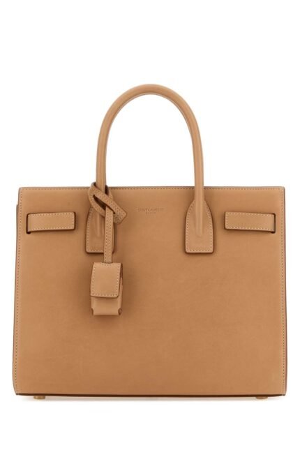 Camel leather baby Sac De Jour handbag