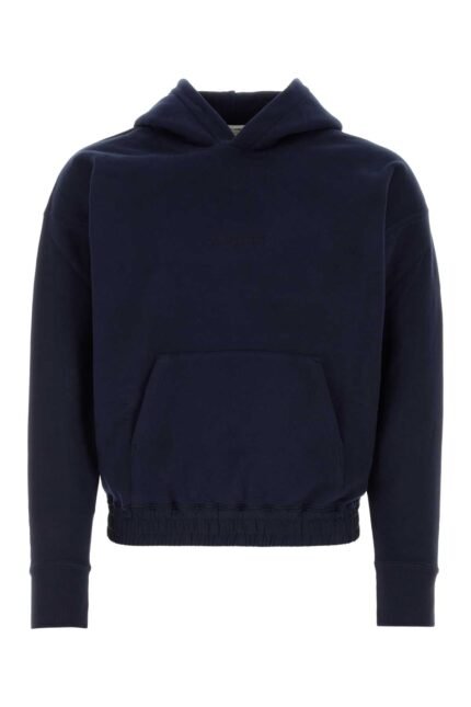 Dark blue cotton sweatshirt