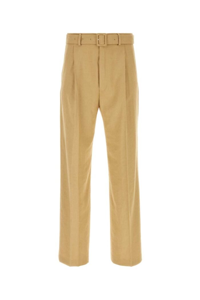 Camel viscose blend pant - Image 1