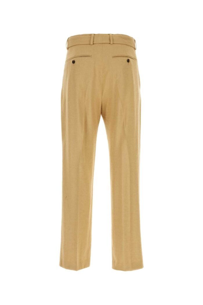 Camel viscose blend pant - Image 2