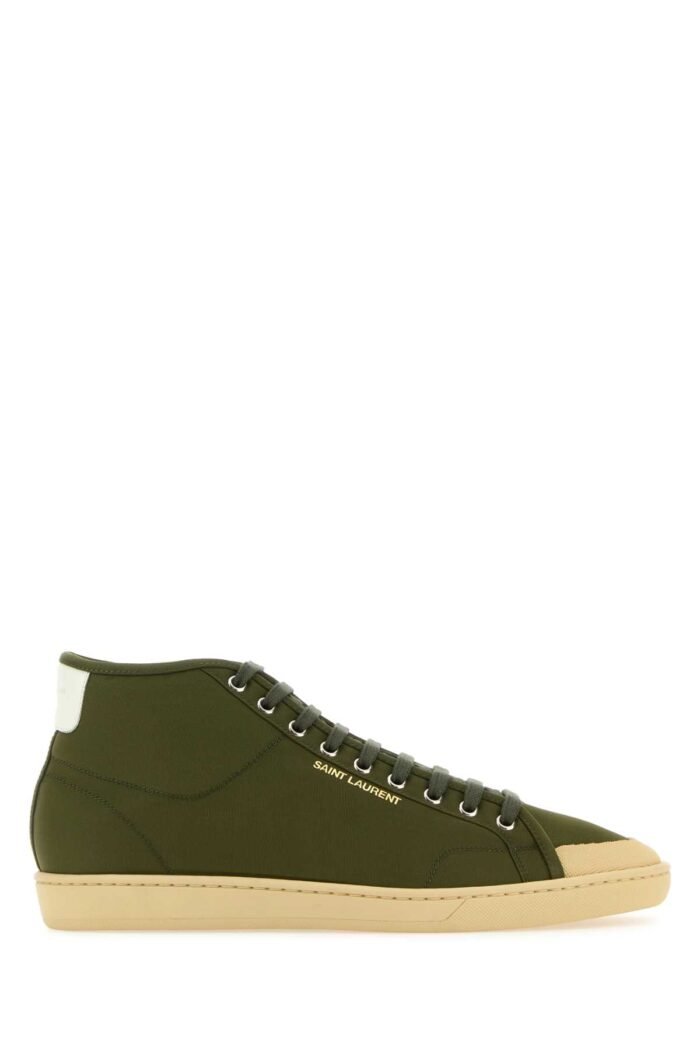 Olive green nylon Court Classic SL/39 sneakers - Image 1