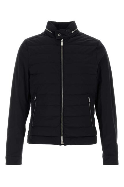 Midnight blue nylon blend Filippo down jacket