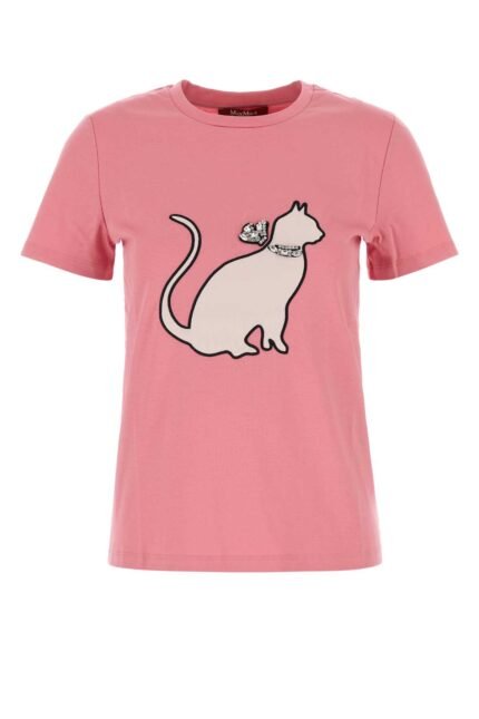 Pink cotton Cervino t-shirt