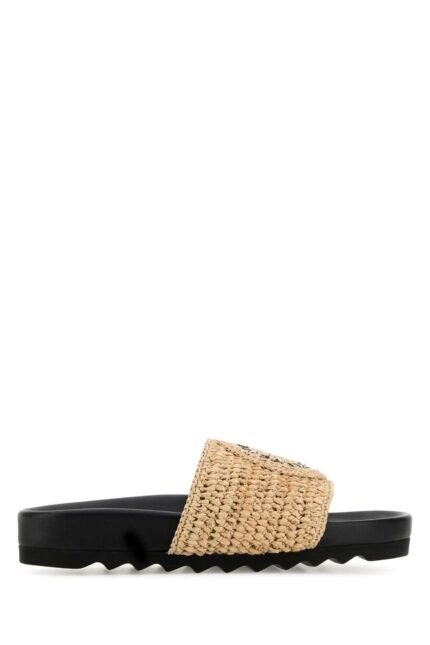 Raffia Elyse slippers