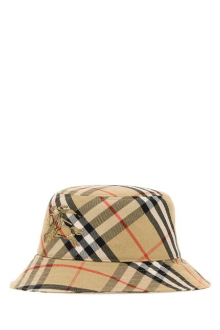 Printed polyester blend bucket hat