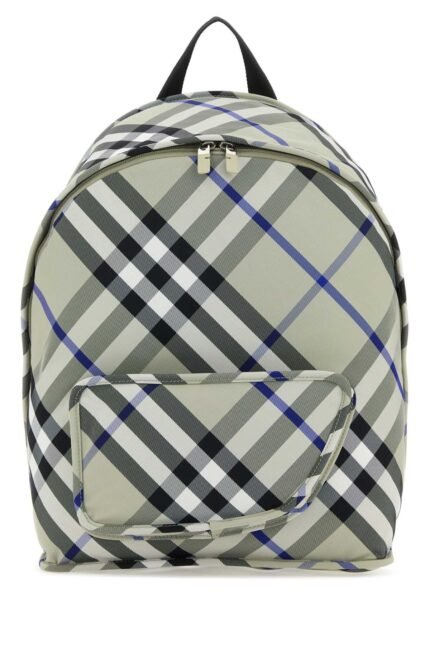 Printed nylon Shield backpack