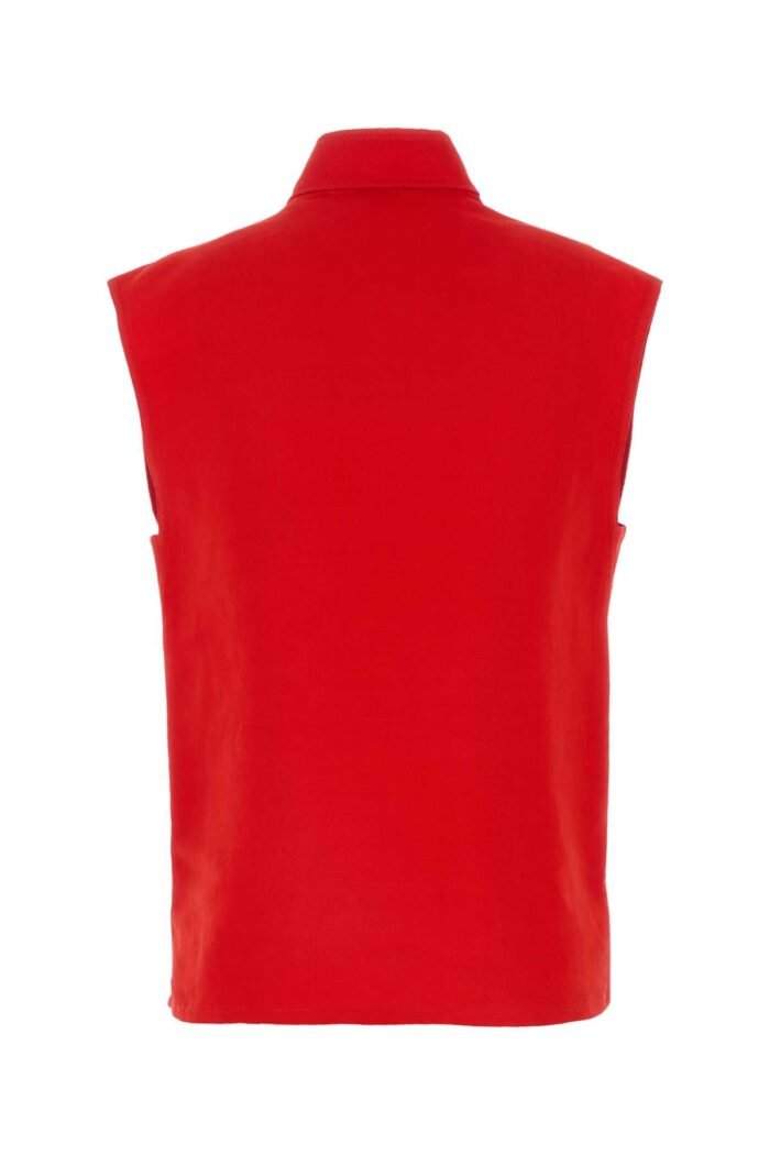 Red canvas vest - Image 2