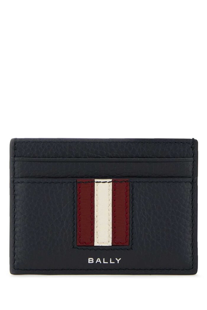 Blue leather card holder - Image 1