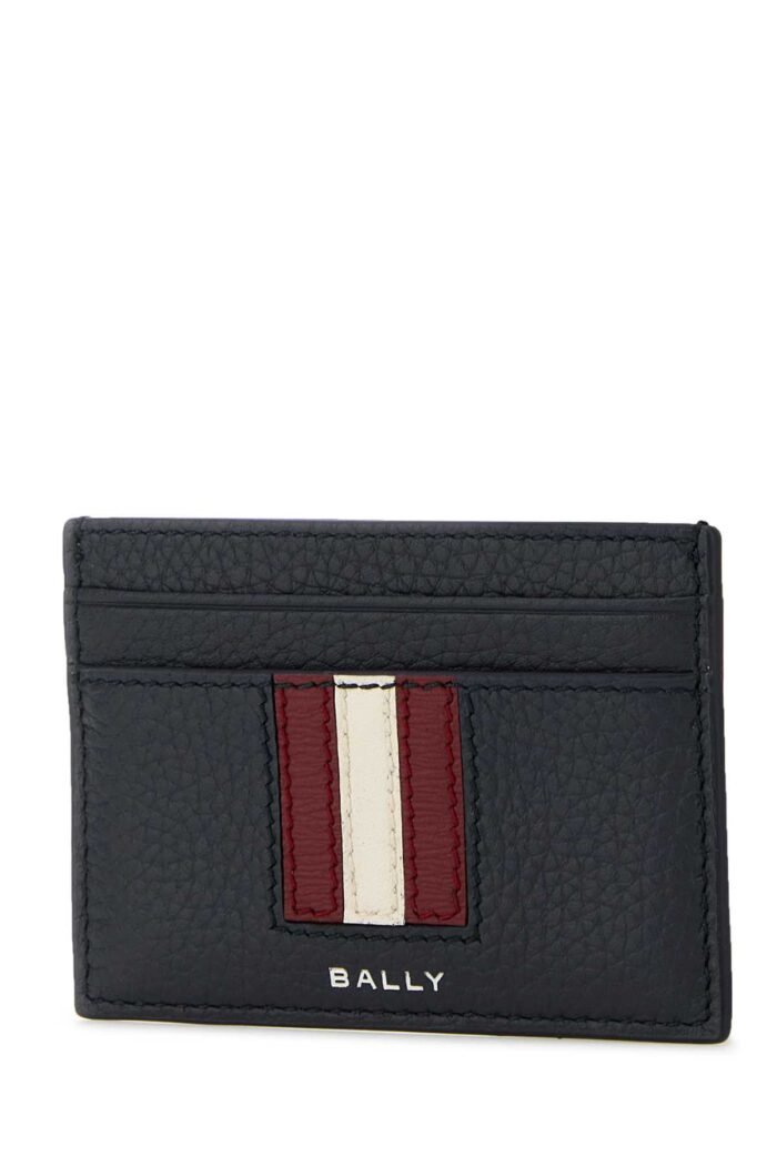 Blue leather card holder - Image 2