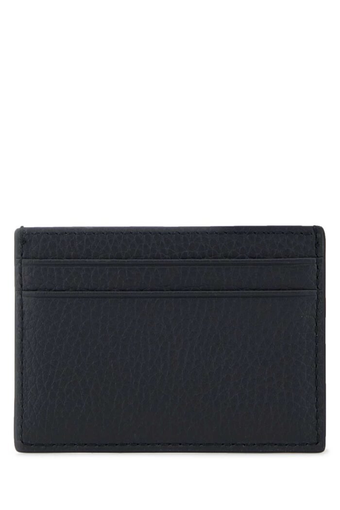 Blue leather card holder - Image 3