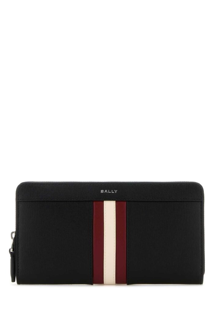 Black leather wallet - Image 1