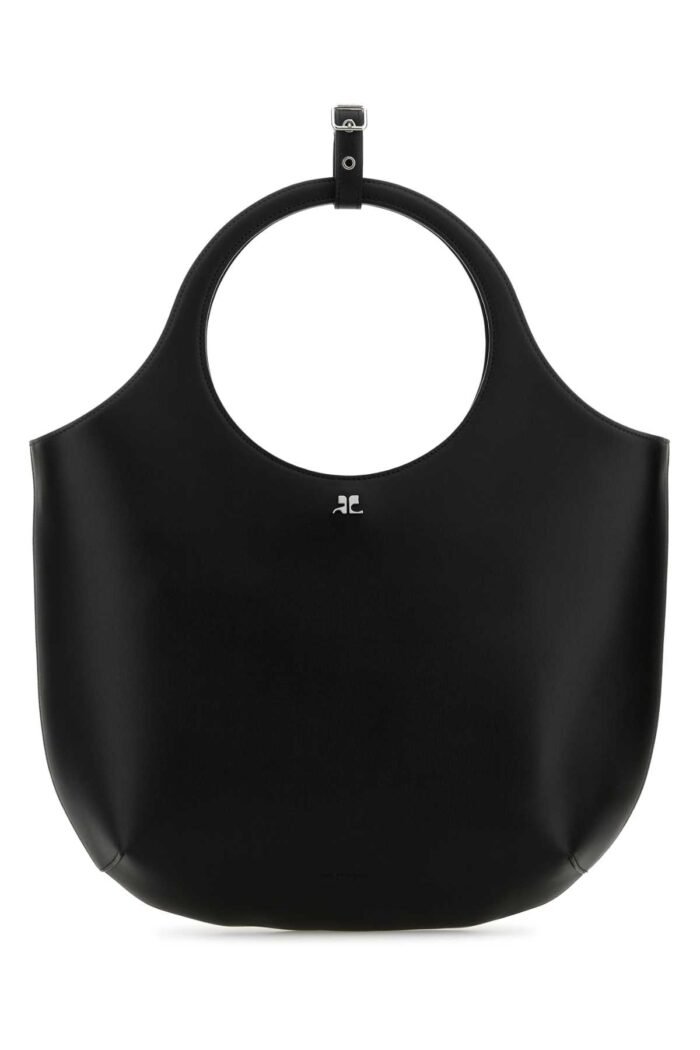 Black leather medium Holy handbag - Image 1
