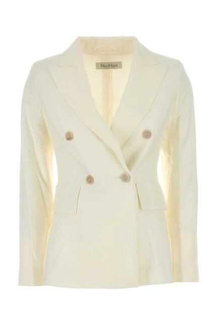 Ivory wool Osanna blazer
