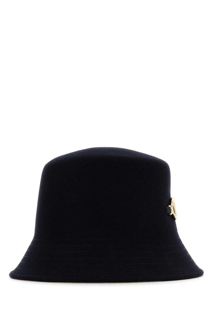 Midnight blue felt bucket hat - Image 2