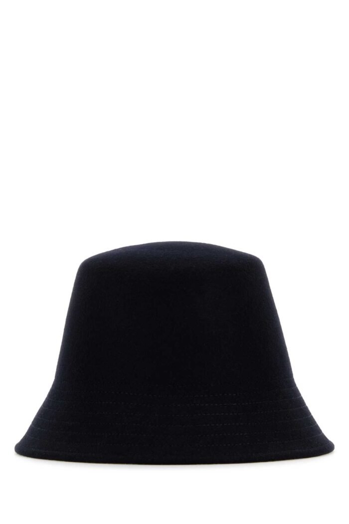 Midnight blue felt bucket hat - Image 3