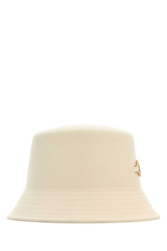 Ivory felt bucket hat - Image 2