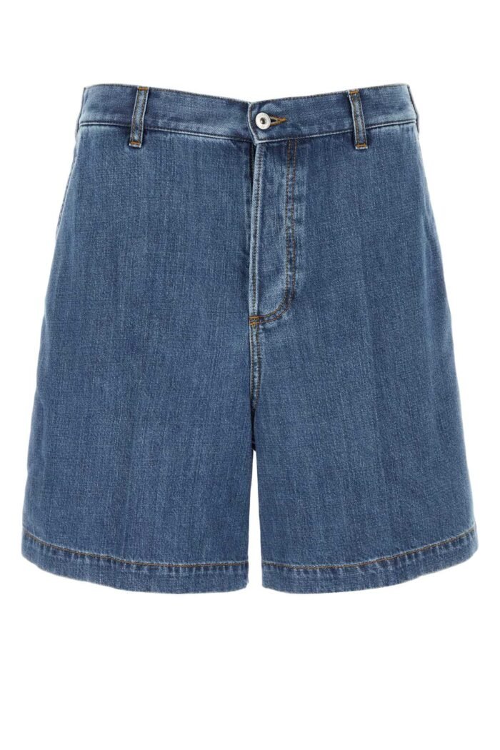 Denim bermuda shorts - Image 1